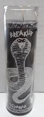 Veladora Esotérica SEPARAR Vivora Negra (Break Up Black Snake) Candle