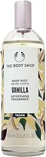 The Body Shop Vanilla Body Mist – Refreshes and Cools with a Sweet Scent – Vegan – 3.3 oz