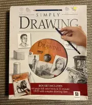Simply Drawing Learning Teaching Instructional Box Set With Book DVD Kit NIB