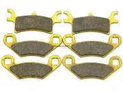 MC Front Rear Brake Pads For Polaris Magnum 325/500 2002-2003/ 330 03-06 2x4/4x4