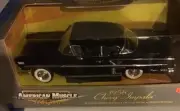 1/18 1958 Chevy Impala Black New Ertl Memories