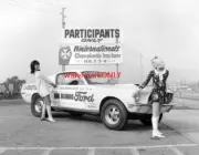 "Dyno Don" Nicholson 1968 "Cobra Jet" Ford Mustang Super Stocker PHOTO! #(6b)