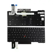 US Laptop Replacement Keyboard 04X0130 04X0168 for Lenovo T480S E480 E485 L480