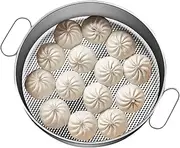Cake Steamer Pan | Chinese Steaming Pan Steaming Tray | Cake Baking Tool Pie Maker Stainless Steel for Steamed Buns Vegetables Cheese Cake Pudding