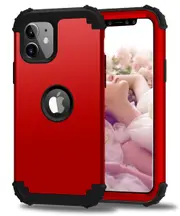 MCC Impact iPhone 11 Shockproof 3in1 Rugged Case Cover Apple iPhone11 [Red]