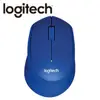【羅技Logitech】舒適靜電滑鼠 M331-藍色