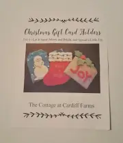 Wool Project Kit by The Cottage at Cardiff Farms for Christmas Gift Card Holders