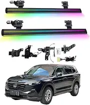 BJOHQ Electric Running Boards Compatible for Honda CRV Fuel Version 2017-2022 with Light, SUV, Off-Road & Pickup Trucks - Retractable Truck Steps & Nerf Bars