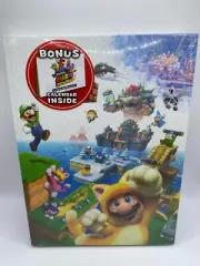 Super Mario 3d Word wii U Prima Strategy Guide NEW MINT Collectors Edition