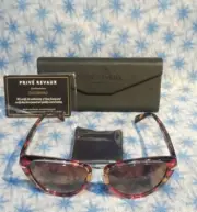 Prive Revaux The Monet Red/Black/Gold Sunglasses Polarized