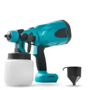 18V Cordless Paint Sprayer Electric Spray Gun for Makita Replacement Battery