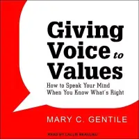 在飛比找博客來優惠-Giving Voice to Values Lib/E: 