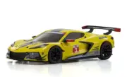 Kyosho RC 1/28 Mini Z Body ASC MR03W-MM CHEVROLET CORVETTE C8.R Yellow MZP244Y