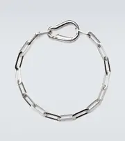 [Mateo] Mateo Carabiner sterling silver chain bracelet One Size silver