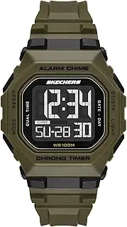 [Skechers] Men's Whitfield Digital Green Watch, Green