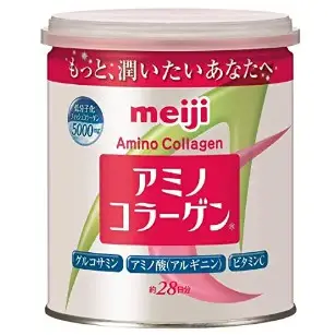 日本直送最低價格之一 明治 MEIJI 氨基酸骨膠原蛋白粉 本體/替換裝  替換裝196g