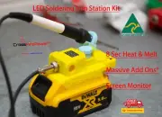 For Dewalt 18V portable Soldering Iron 18v battery Cordless Soldering station