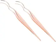 GANAZONO Precision Eyelash Curler Assistant Tool Set Includes Lash Extension Tweezers Holder Ideal for All Occasions