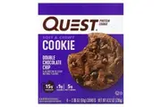Quest Nutrition, Protein Cookie, Double Chocolate Chip, 4 Pack, 2.08 oz (59 g) Each