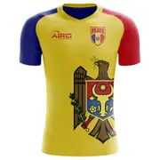 Airo Sportswear 2025-2026 Moldova Home Concept Football Shirt Yellow S