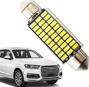 Car Dome Light | Double Tip Car Roof Light Bulb LED 41mm | Intelligent Decoding Reading Lamp For Automotive Boat Parts High Brightness