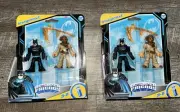 Fisher-Price Imaginext DC Super Friends BATMAN & SCARECROW Figures New in Box x2