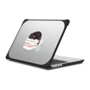 MacBook Pro 14-inch (M1 - M4) Bounce Case Book cat by Moonaries illo