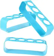 JUMPLAWN 3pcs Experiment Tube Rack Oven Rack Bottle Drying Rack Show Rack Test Tubes Coat Rack Holder Pot Lids Shelves Racks Storage Shelf Centrifuge Tubes Garage Shoe Storage Rack Pvc