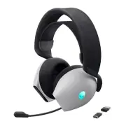 Tri-Mode Wireless Gaming Headset - Wired/Wireless, AW725H Lunar Light