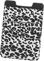 COHEALI Phone Card Holder for Back of Phone Case Self Adhesive Wallet Storage Bag Multi Functional Credit Card Holder with Unique Print Ultra Thin Design for Easy Access