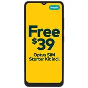 Optus X Plus Prepaid Mobile Phone 4G 64GB Black