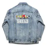 [售出欣賞] LEVI'S 李維斯 SNOOPY SQUAD 史奴比好朋友 絕版聯名牛仔外套 單寧夾克 大片膠印 S號