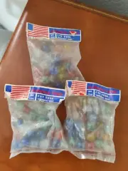 3x Gladding-Vitro Cat Eyes Vitro 25 Piece Marbles Vintage Marble 75 Marbles