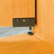Black Simplex Concealed Hinges for Wood Door, Pair (Good for one Door)