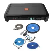 JBL ClubA1000 600W Monoblock Subwoofer Amplifier + Free NVX 4 Gauge Amp Kit