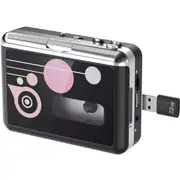 Cassette Player USB Cassette to MP3 Cassette Recorder Converter with Earphones