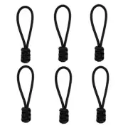 Zipper Pulls Tab Universal Nylon Zipper Repair Kit Replacement Zipper Black 3
