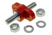 MVP Red 3/8 Unc 250A Bulkhead Through-Stud VPR-058