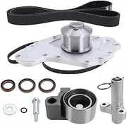 Lqito Engine Timing Belt Kit with Water Pump Fits 2006-2010 Dodge charger 2008-2010 Grand Caravan 2008-2010 Avenger Magnum 2005-2010 Chrysler 300 2008-2010 Town & Country Pacifica Sebring 3.5L 4.0L