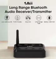 1Mii B310 - Bluetooth 5.0 Audio Transmitter Receiver 2-in-1 Built-in battery TV