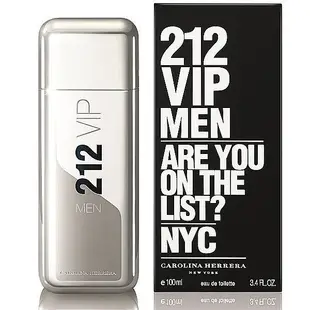 便宜生活館【香水】CAROLINA HERRERA 212 VIP男性淡香水100ml 全新公司貨 (可超取)