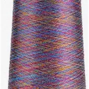 Rainbow Metallic Embroidery Thread Spool - 3000 Meters Sewing Line - Machine Emb