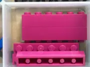 LEGO Parts - Magenta Brick 1 x 6 - No 3009 - QTY 5