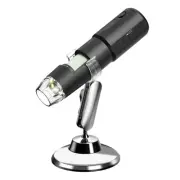 Digital Microscope Compatible with Laptop Mobile Phone Computer(Black) T6M1