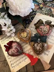 One of a kind Valentine’s Day ornaments