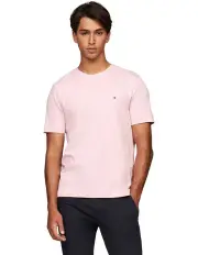 [Tommy Hilfiger] Essential Cotton Tee in Pink