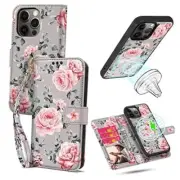 iPhone 14 Pro Max Case Wallet [Support Magsafe] Gray [iPhone 14 Pro Max]