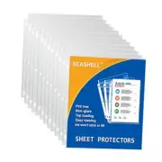 100 Economy Non-Glare Sheet Protectors, Plastic Page Protectors for 3 Ring