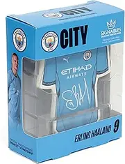 Manchester City F.C. 2024-25 - Jersey with Facsimile Signature - Official Merchandise of Man City - Collectible Signature Series
