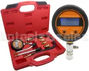 Digital Petrol Gas Auto Engine Cylinder Compression Tester Gauge Motor Auto Kit